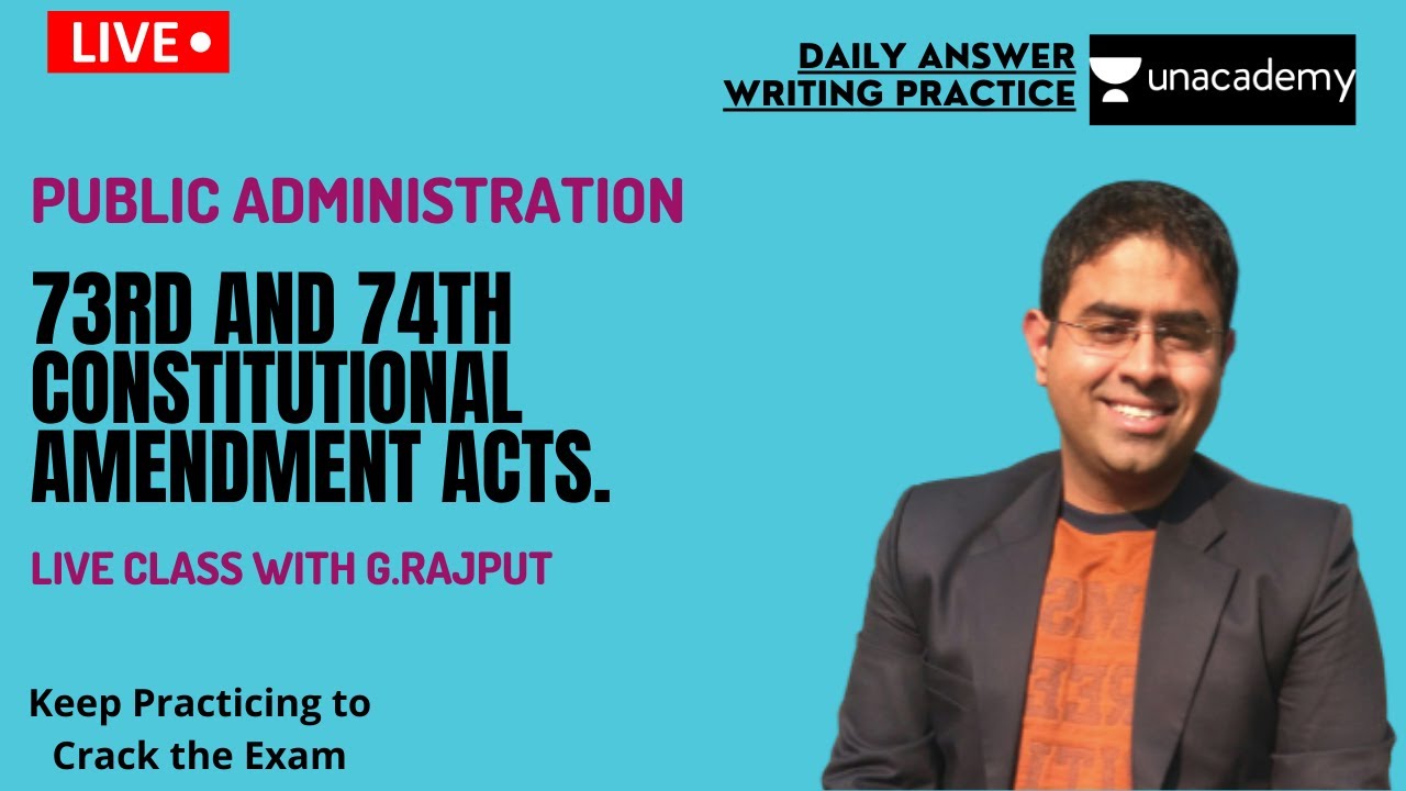73rd-74th-constitutional-amendment-acts-answer-writing-upsc