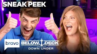 SNEAK PEEK: Harry Van Vliet Makes A Move On Brianna Duffield | Below Deck Down Under (S3 E3) | Bravo
