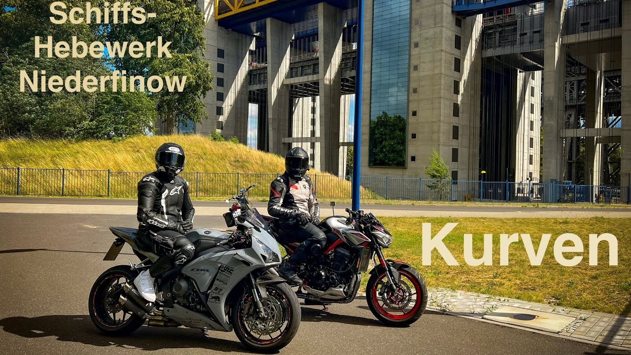 Schiffshebewerk Niederfinow - Kurven fahren