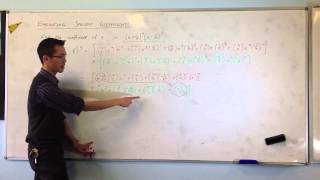 Evaluating Coefficients From Two Expansions