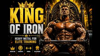 KING OF IRON 👑 Heavy Metal Workout Mix for Strength Training & Gym Motivation