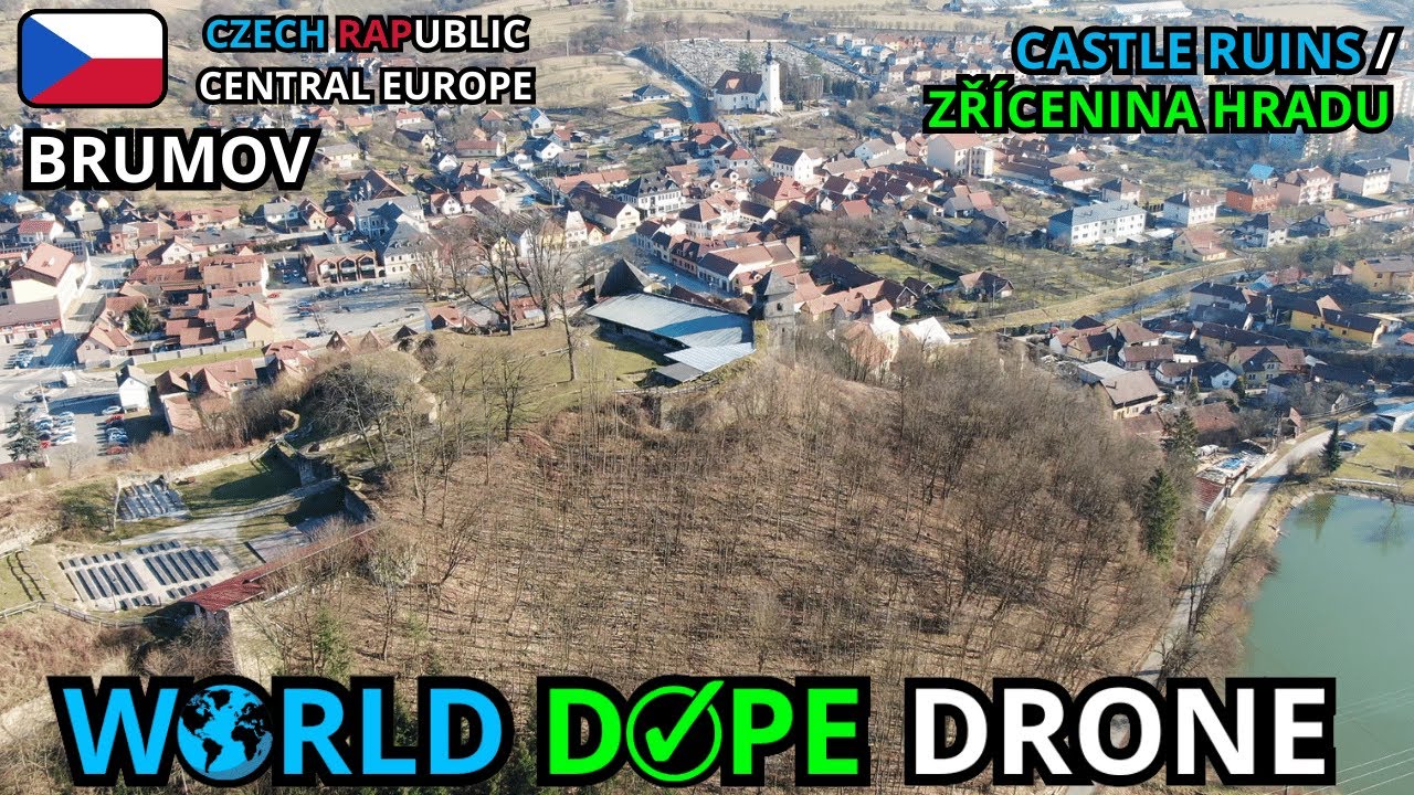 🚁 Dron Brumov - Zřícenina hradu Brumov 🏰 | Drone Adventure at Brumov ...