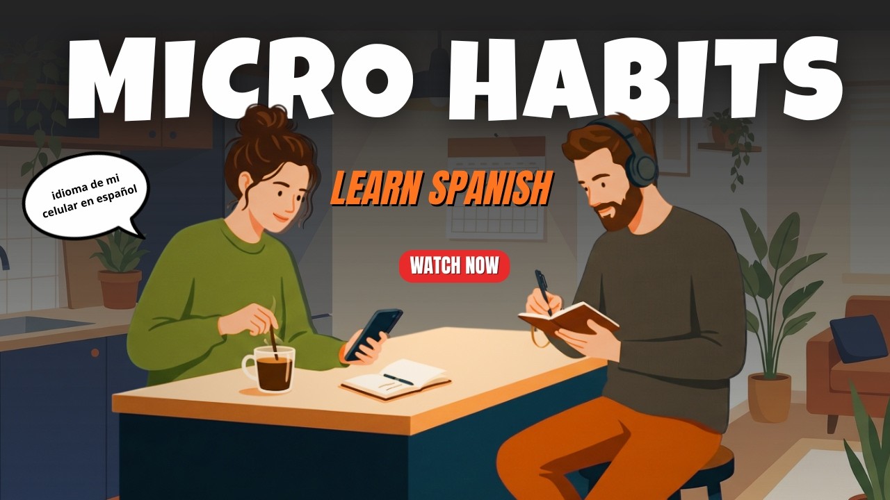 7 Daily Micro-Habits to Improve Your Spanish FAST (Beginner Friendly)