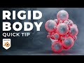 Rigid Body Physics Quick Tip in Blender