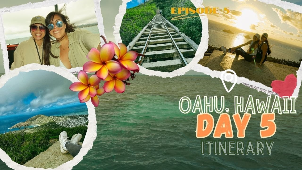 Final Day in Oahu ✨ | Koko Crater Hike + Sandbar Adventure & Delicious Food