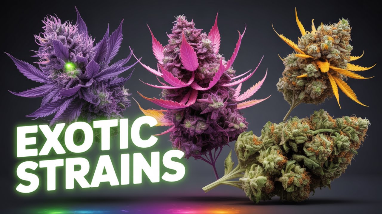 Top 9 Exotic Cannabis Strains You Must Try | Cactus Breath, Unicorn Poop, Motorbreath & More