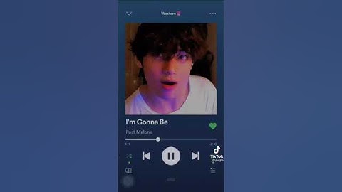 Thumbnail of Post Malone.I'm gonna be