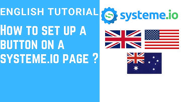 How to set up a button o a systeme.io page ?