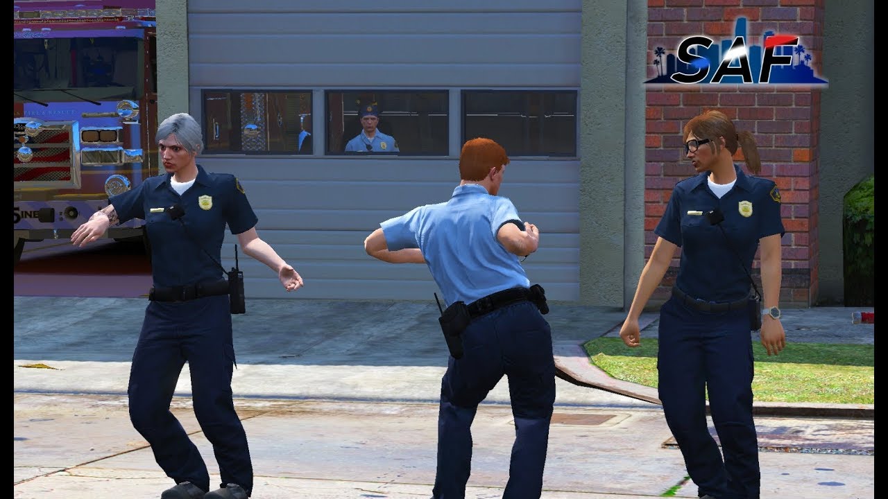 Firehouse Boredom [GTA RP] - SAF #20 - YouTube