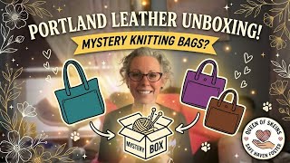 Are Portland Leather Mini Totes Perfect For Knitting Projects? | PLG 3+8 Mystery Bundle