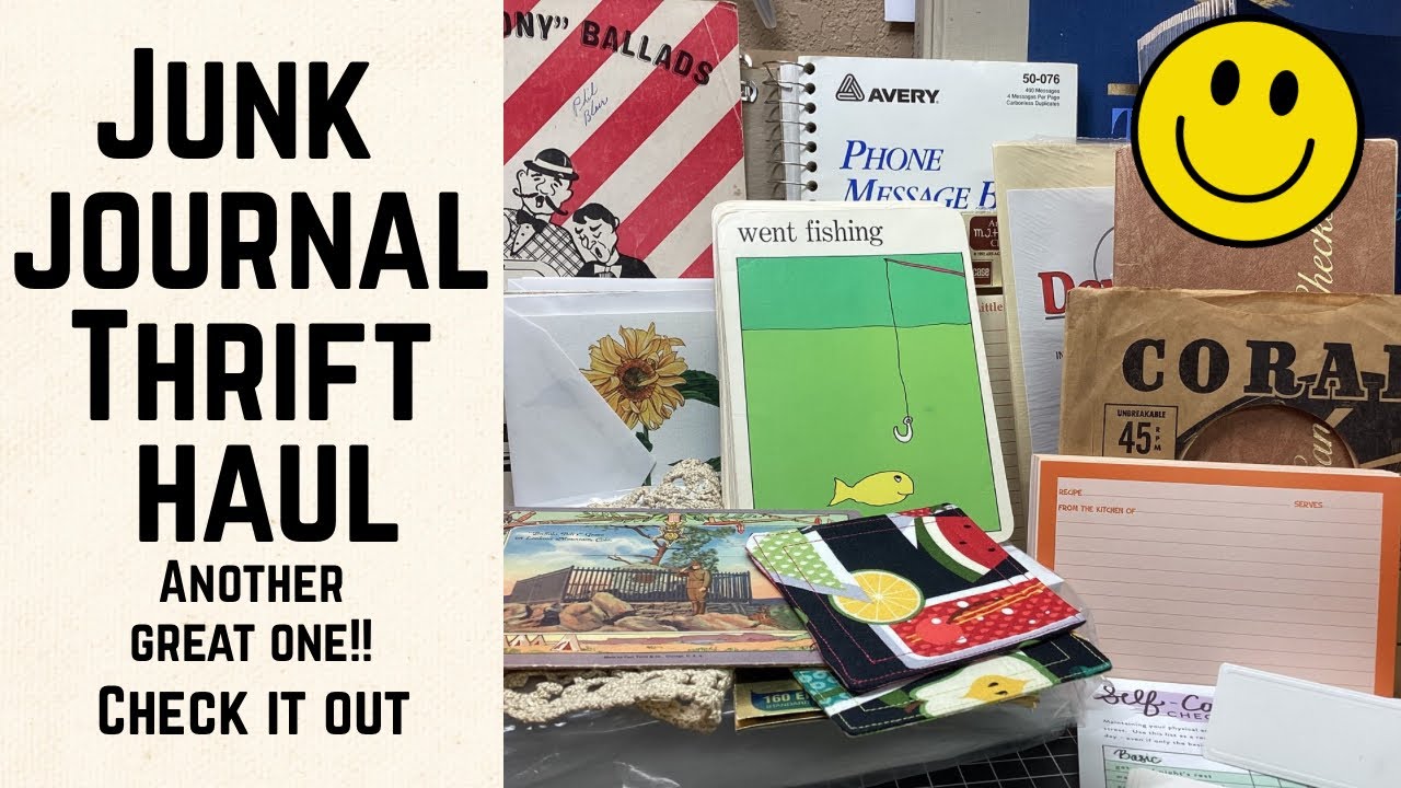 Журнал для записей, покупки в секонд-хенде #8