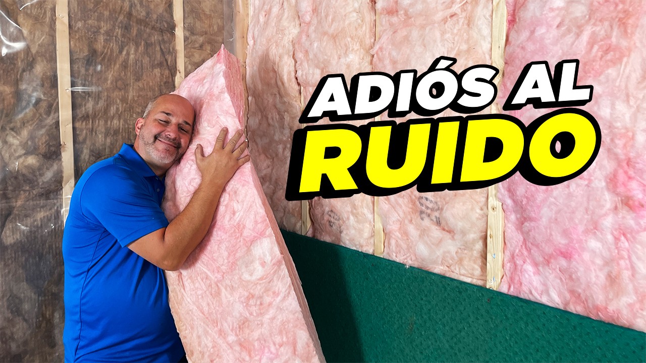 Insonoriza tu sótano contra el ruido de impacto