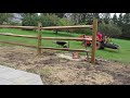 How to Install a 3 Split Rail Fence How to Install a 3 Split Rail Fence