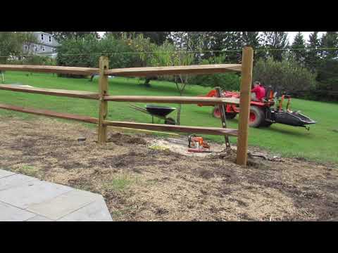 How to Install a 3 Split Rail Fence