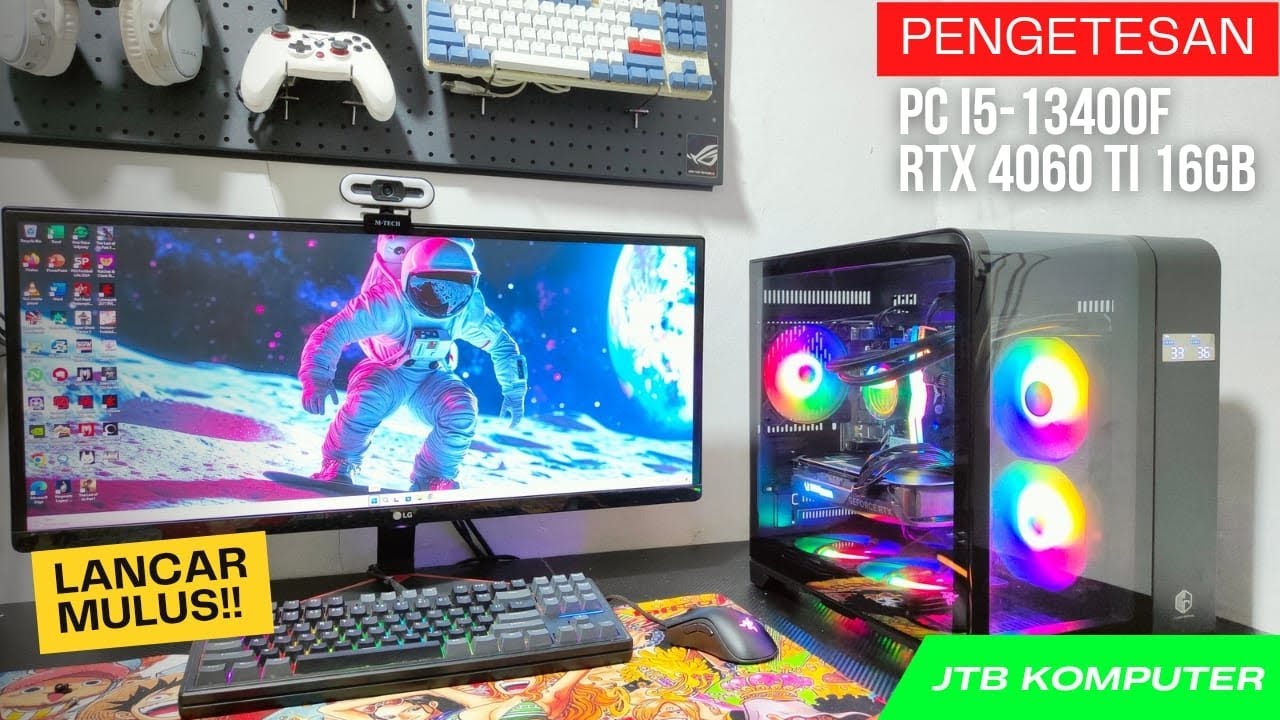 JualanTerusBro : Proses Pengetesan PC INTEL i5 13400F VGA RTX 4060 Ti 16GB