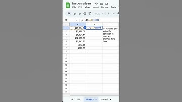 How to Use IF Function in Google Sheets