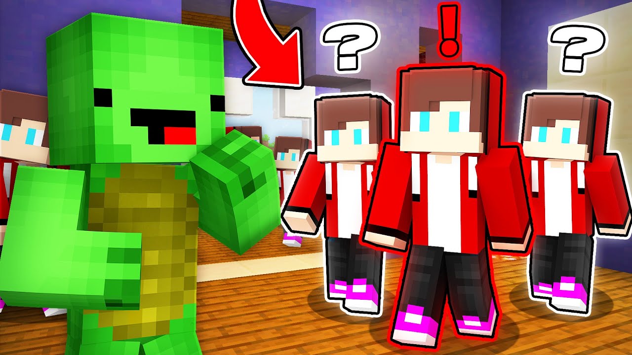 WHICH ONE OF THEM IS A CLONE? CLONES of JJ Are ATTACKING Mikey in HIDE And SEEK in Minecraft Maizen