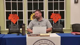 Erving Select Board, September 8, 2025