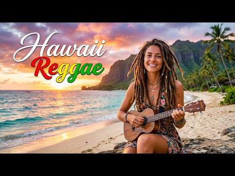 🌊 Hawaii Beach Paradise 🌅 Smooth Reggae Music for Stress Relief & Positive Energy 🎶