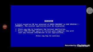 Dame Tu Cosita Has Bsod Win 98