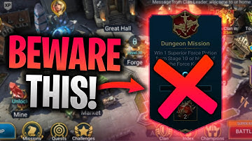 5 HUGE MISTAKES You Must Avoid! - Raid Shadow Legends Beginner Tips