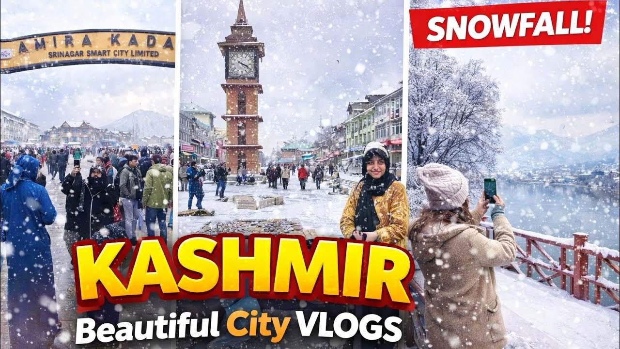 Kashmir indian army amira kadal new bridge Srinagar Smart City 