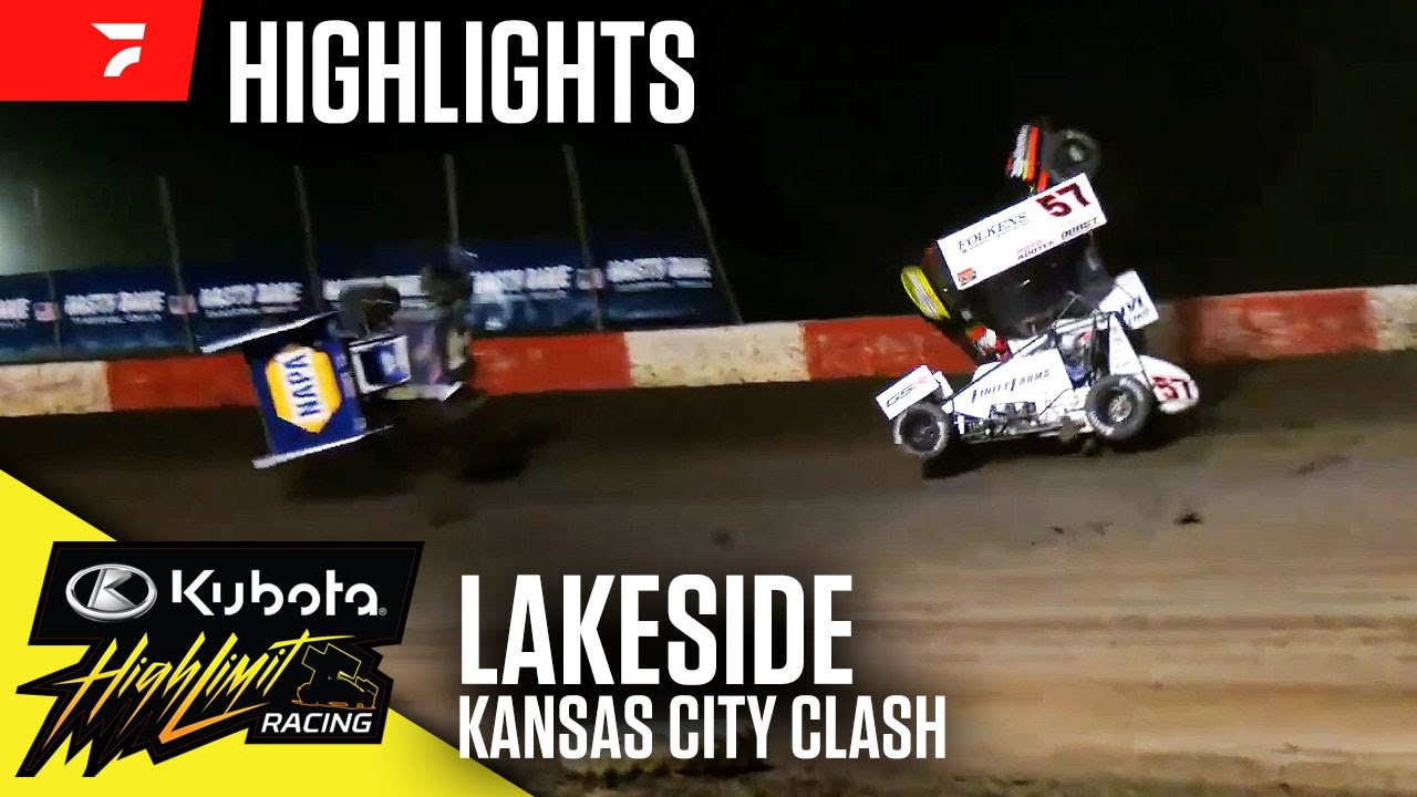 Chaos In Kansas City | Kubota High Limit Racing at Lakeside Speedway 5/9/25 | Highlights