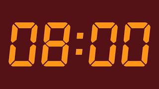 8 minute timer