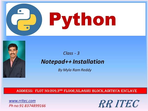 Install Notepad plus plus
