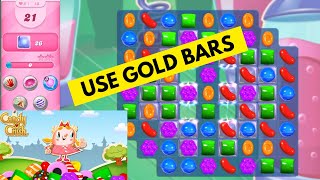 How to Use Gold Bar in Candy Crush Saga 2025?