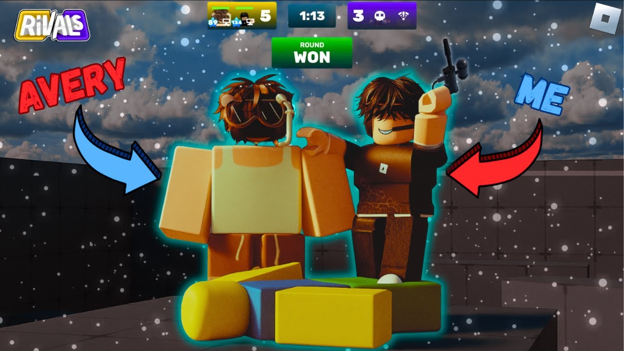 Playing with a YOUTUBER in ROBLOX RIVALS!! - YouTube