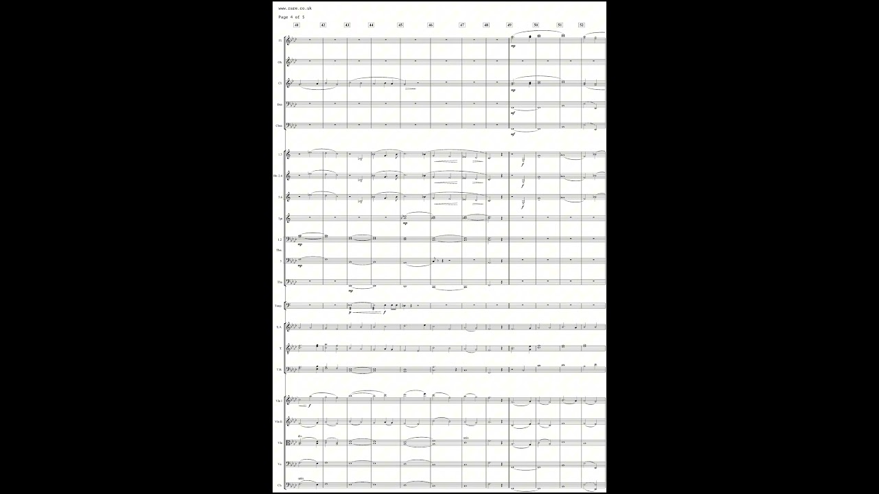 Kameo Elements of Power "Legend Unfolds" Music Score follow along. Download PDF link in Description.