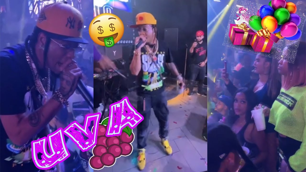 Uva Rochy Rd ASI CELEBRO SU CUMPLE AÑOS ROCHY RD UVA 🍇 BOMBON ALTA GAMA - YouTube