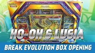 Ho-Oh & Lugia Break Evolution Box Opening