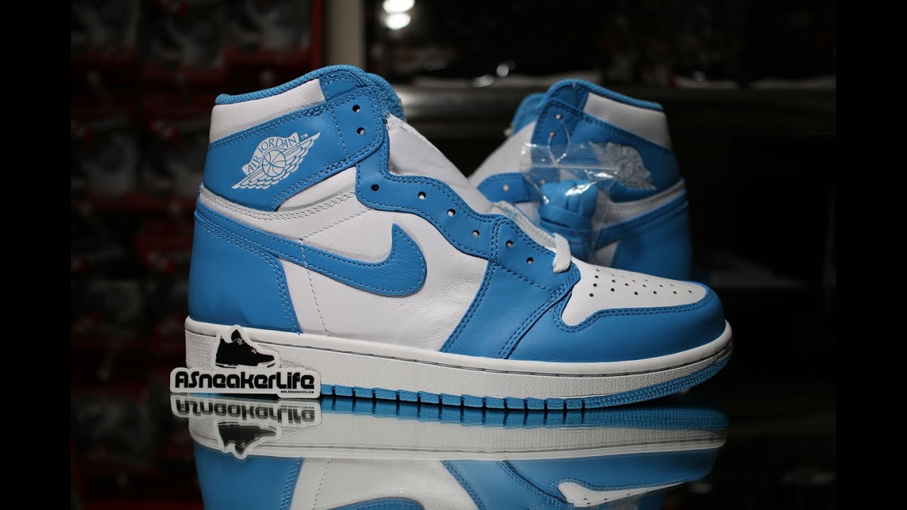 Air Jordan 1 Retro UNC Unboxing Video at ASneakerLife