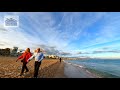 Playa San Juan de Alicante,  пляж Сан Хуан Аликанте, видео 4К, Испания зимой, сьемки с велосипеда)