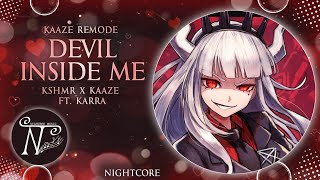 Nightcore - Devil Inside Me (Lyrics)