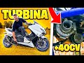 UN TMAX TURBO CON 85 CV?E' INDOMABILE (e sempre su una ruota)