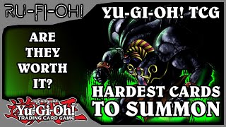 Yu-Gi-Oh! TCG - The Hardest Cards to Summon - Are they worth it? - December  2020