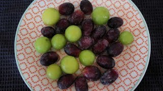 How To Make Frozen Grapes | Fresh Summer Healthy Sweet Treat Snack