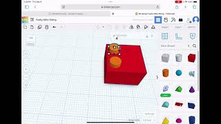 LEGO Mini Brick in TinkerCad