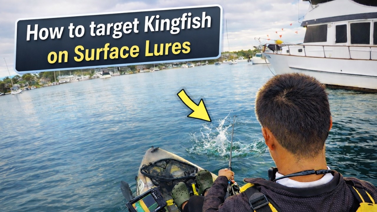Sydney Kayak Fishing: How to Catch Kingfish on Surface Lures
