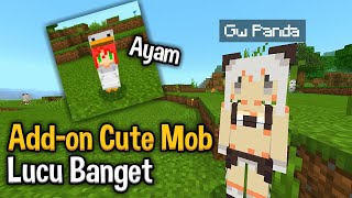 ADDON INI BISA MEMBUAT MOB MCPE JADI CUTE!!! - WAJIB COBA || SUPPORT MCPE 1.16.210++ screenshot 5