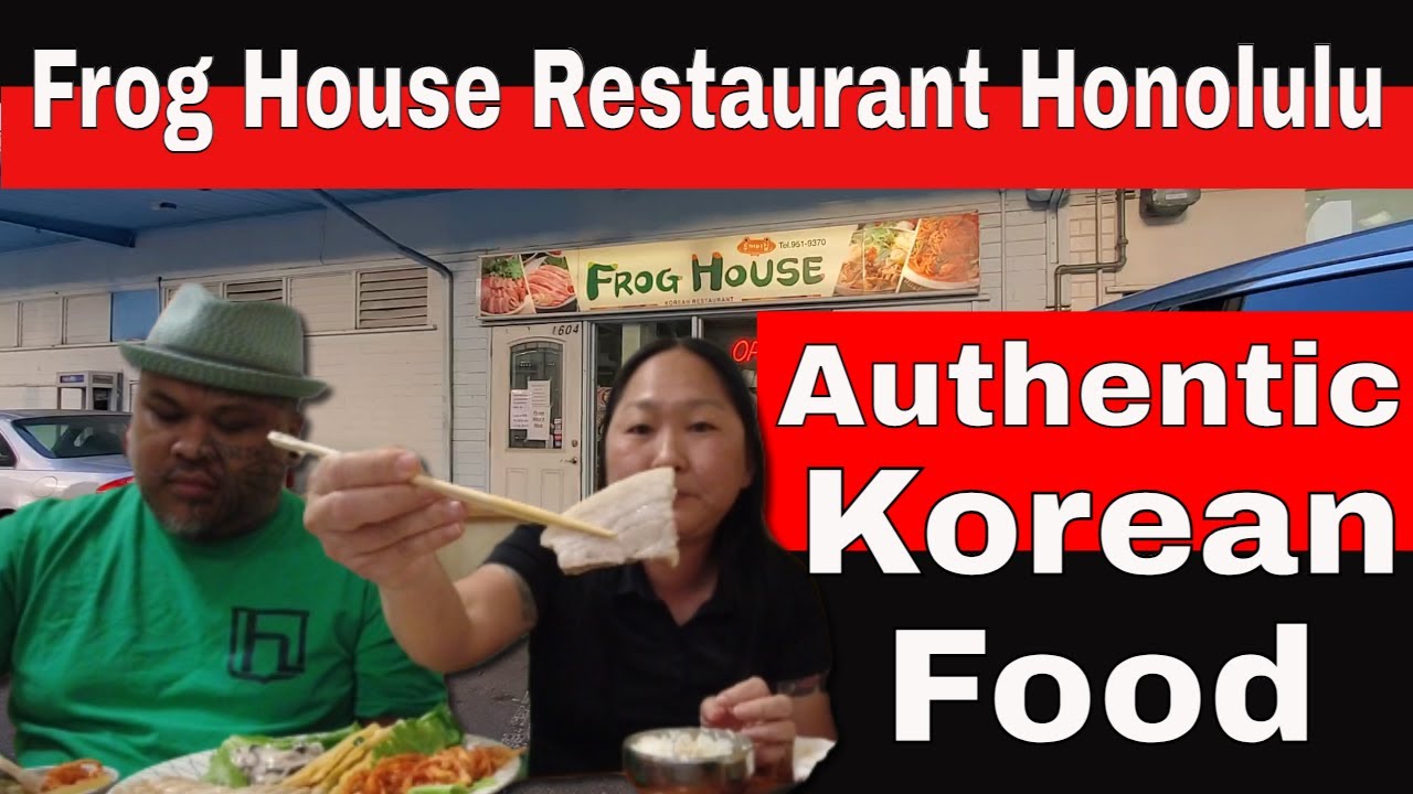 Frog House Korean Restaurant Honolulu Bossam (Steamed Pork Belly