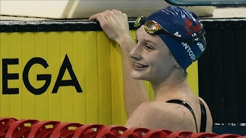 14 Year Old Summer McIntosh Wins 200m Free Style Olympic Trials | Canada |  2021 | +Interview
