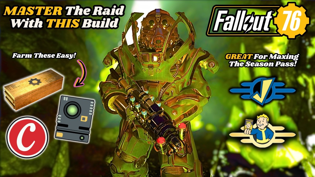 The ULTIMATE Endgame Raid Build In Fallout 76 (Easily Solo EN06 & The Snake)
