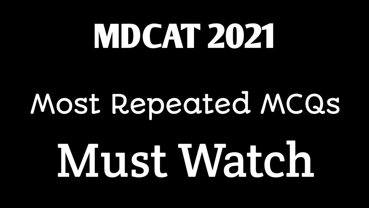 #mdcat2021