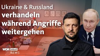 Download Lagu Während russischer Attacken: Ukraine und Russland verhandeln in Abu Dhabi | WDR Aktuelle Stunde MP3