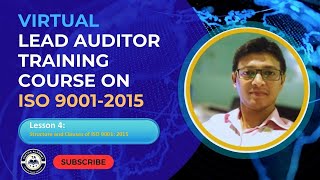 Lesson 4 | Structure and Clauses of ISO 9001-2015 | Lead Auditor Training