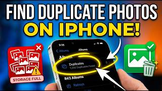 Clean Up Storage! How to Find and Merge Duplicate Photos on iPhone